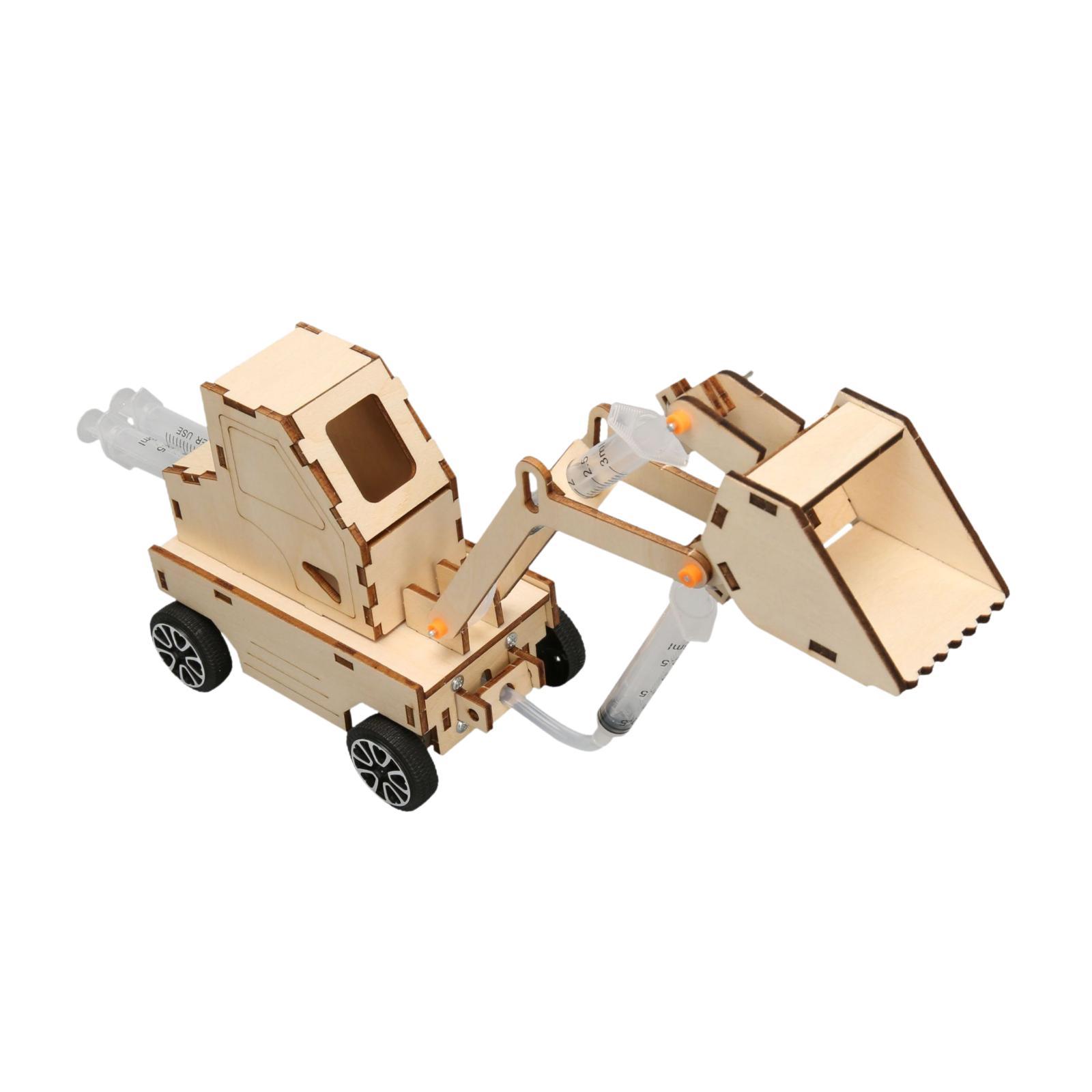Science And Invention - Zabawki edukacyjne DIY, hydrauliczny ładowacz, małe