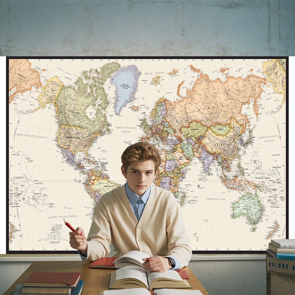 127x81cm/50x32inch Vintage Wor – Star Map Poster recenzja i cena