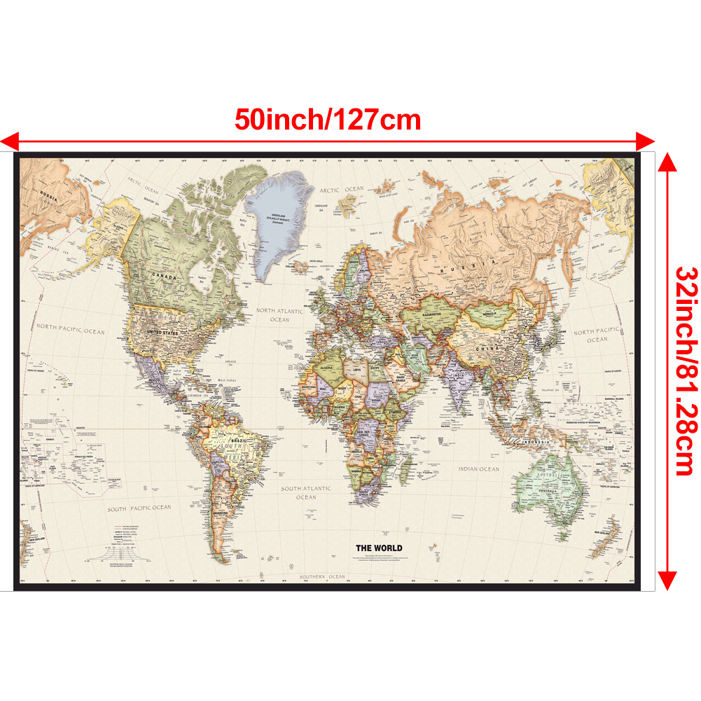 127x81cm/50x32inch Vintage Wor – Star Map Poster recenzja i cena