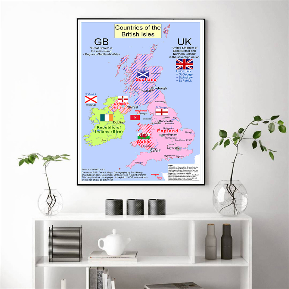42*59cm mapa polityczna wielki – Star Map Poster recenzja i cena