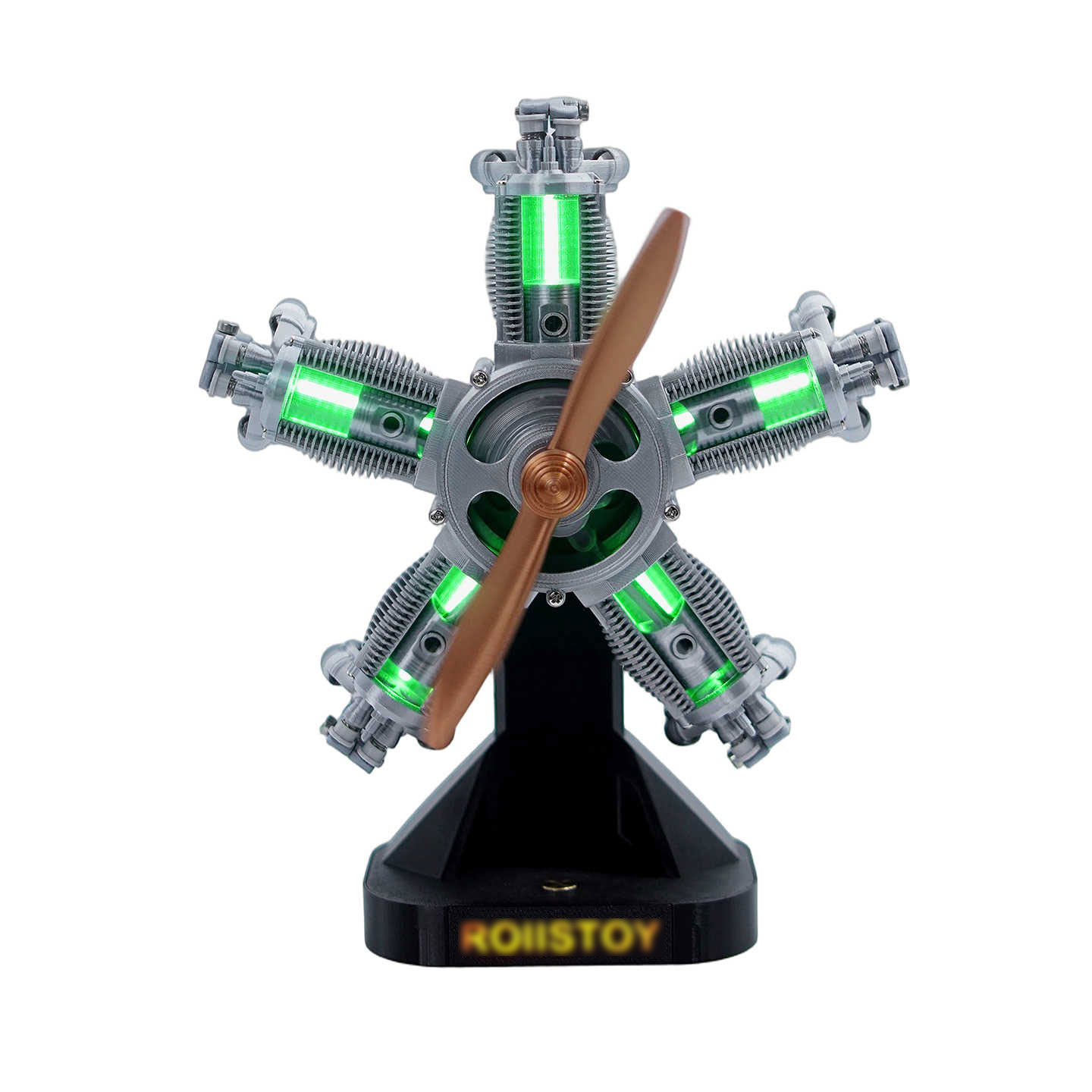 Model silnika radialnego 5-cyl – Hobby Is Science recenzja i cena