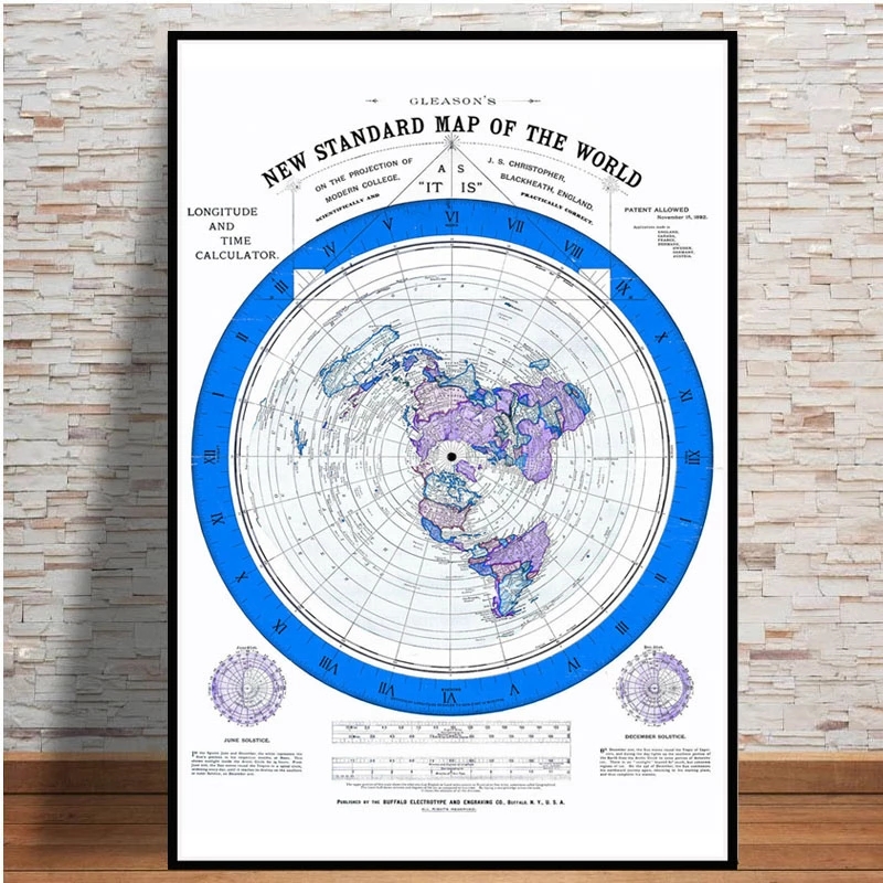 Plakat I Nadruki 1892 Płaska Z – Star Map Poster recenzja i cena