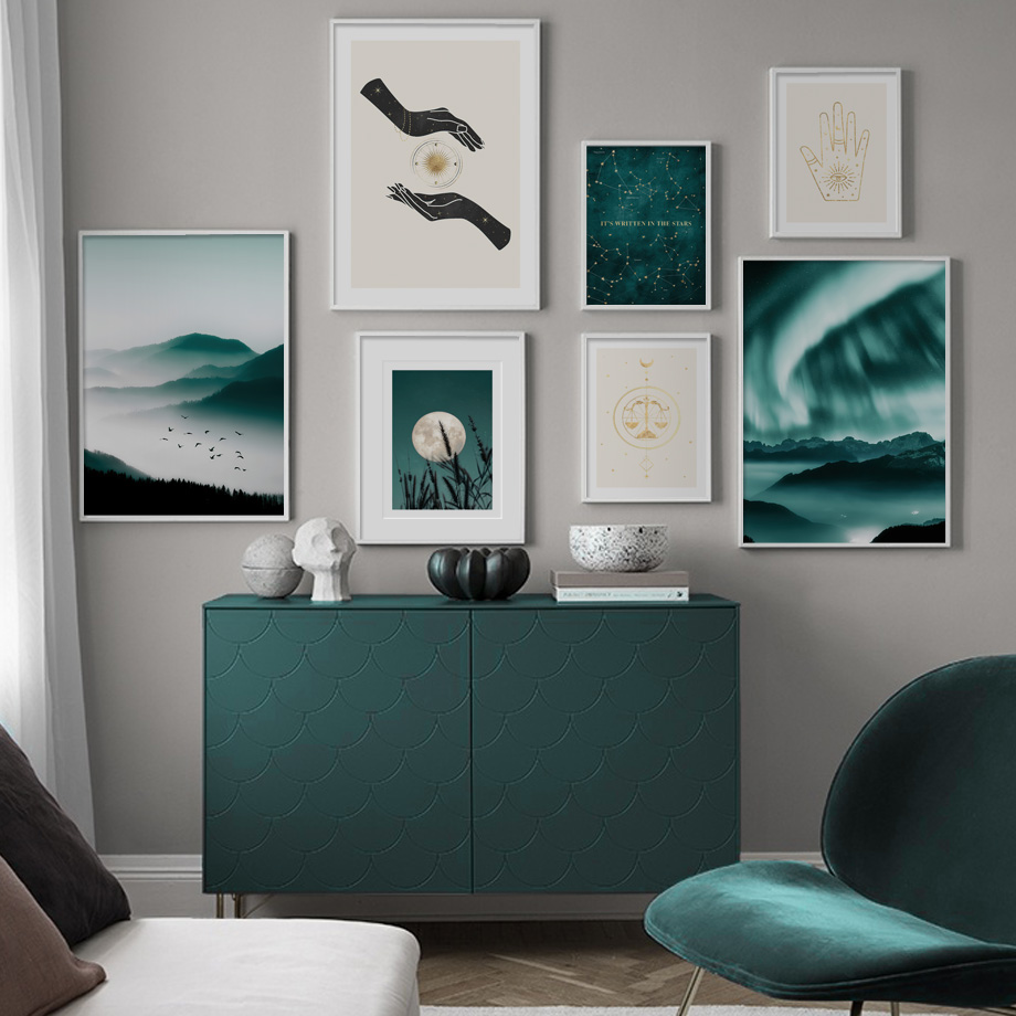Mapa Zodiaku Świateł Polarnych – Star Map Poster recenzja i cena